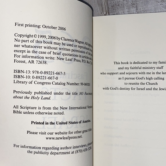 Fascinating facts about Israel paperback book - Picture 3 of 9